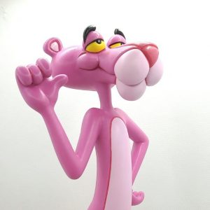 Pink Panther sculpture