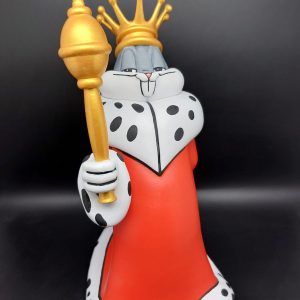 king bugs bunny figure