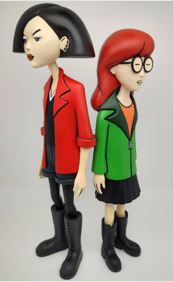 daria and jane sculptures