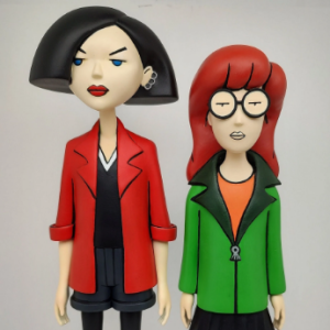 daria and jane sculptures