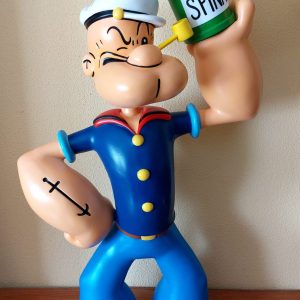 huge popeye figure