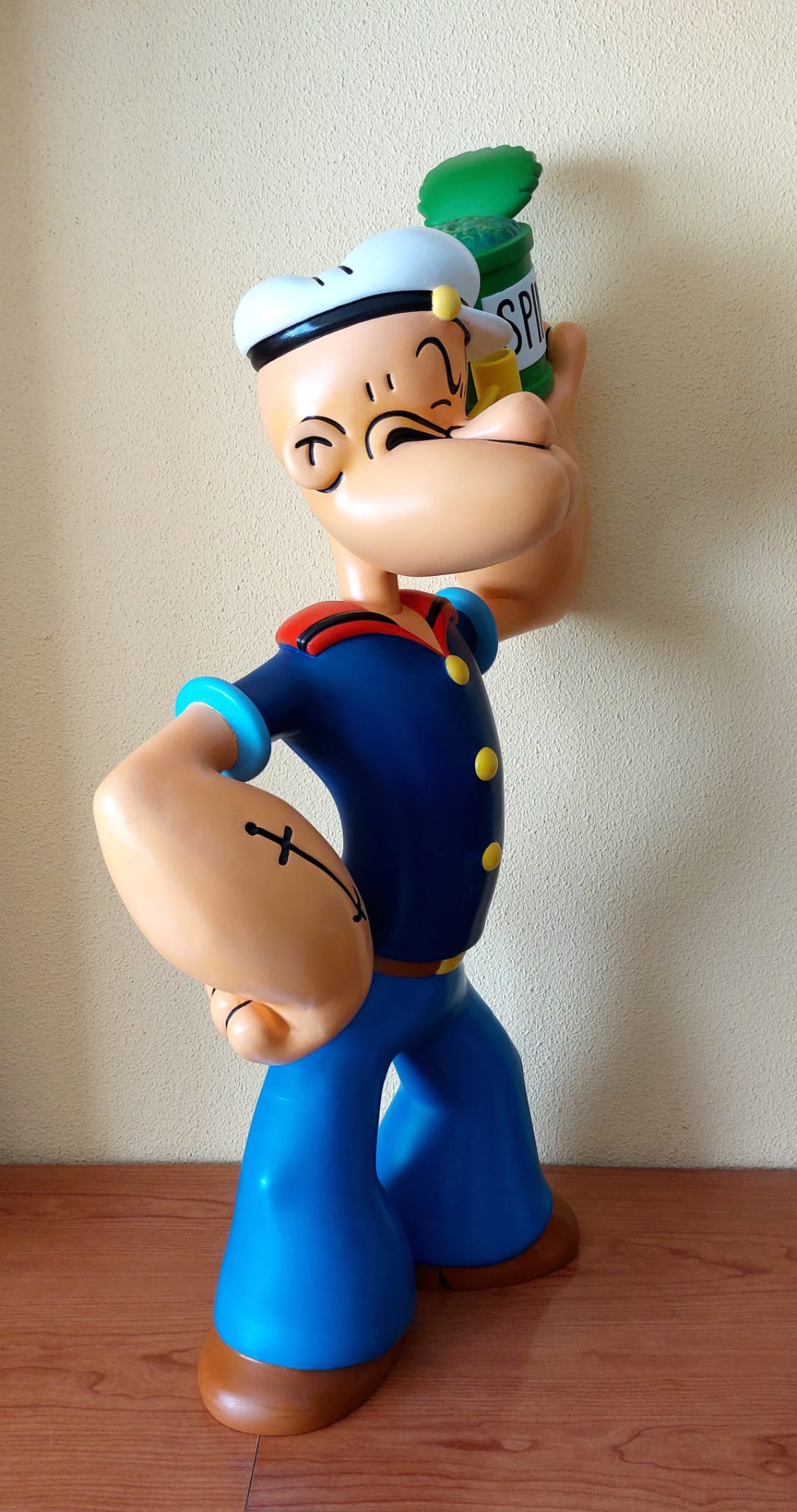 huge popeye figure